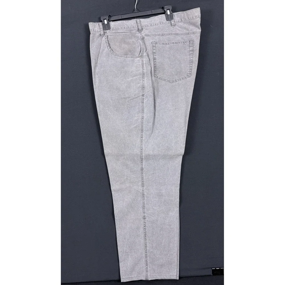 LL Bean Tropic Weight Pant Men 46x32 Heritage Cotton Straight Sunwashed Gray NEW
